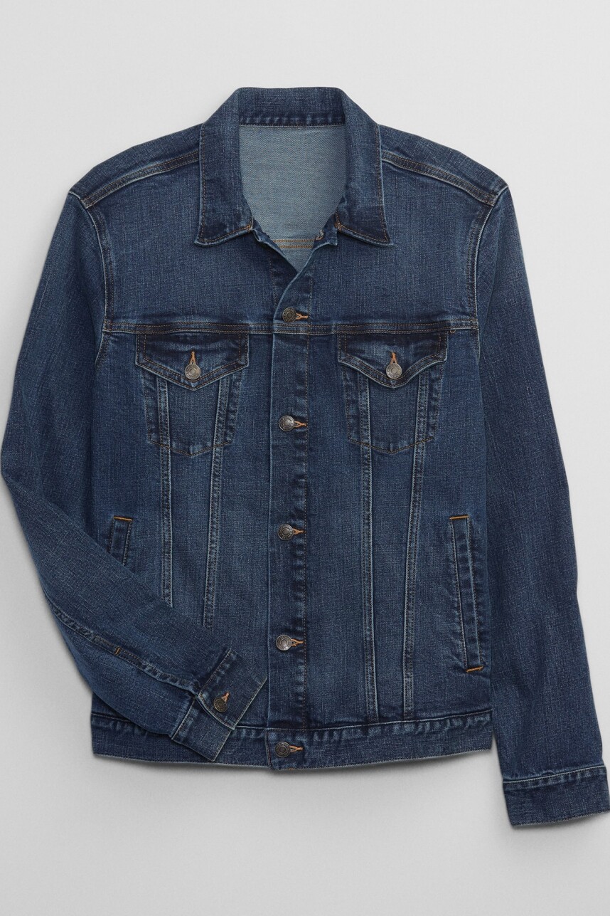 Campera De Jean Icon Hombre Medium Dark