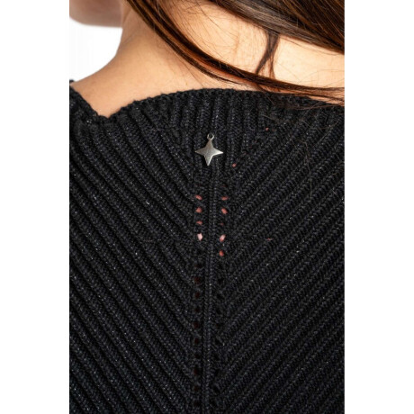 Chaleco Botones Negro