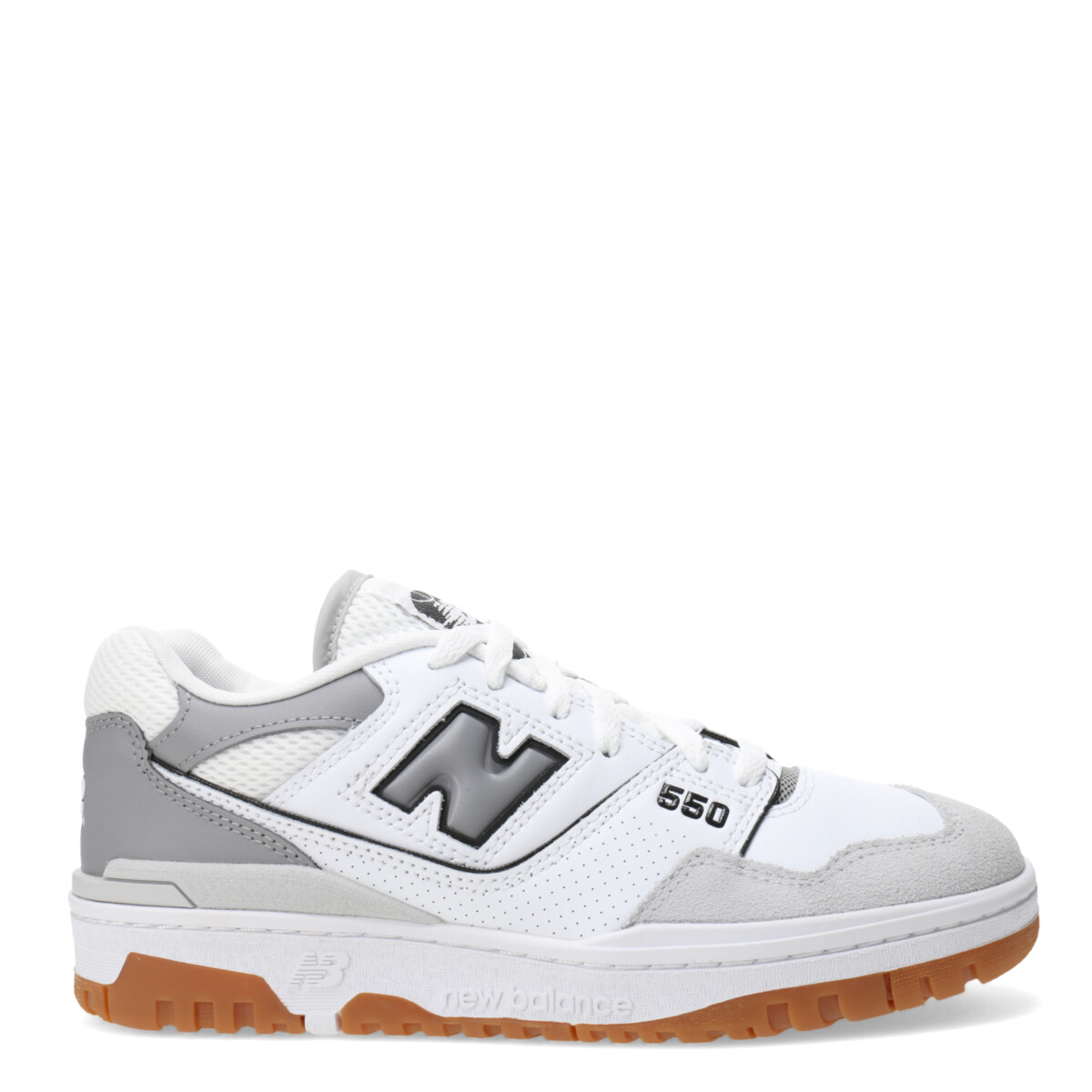 Championes de Hombre New Balance 550 New Balance - Blanco - Gris 