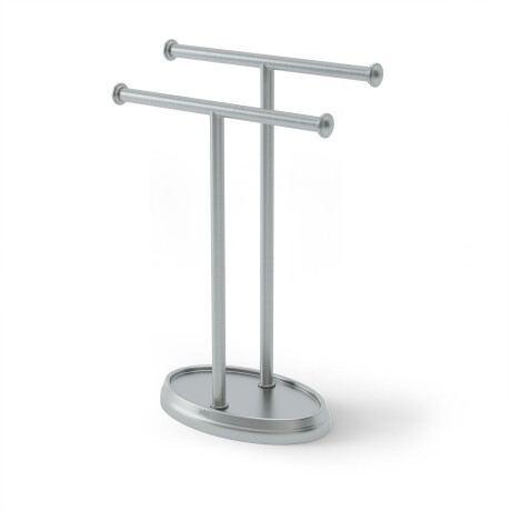 SOPORTE TOALLAS METAL GRIS UMBRA PALM TREE