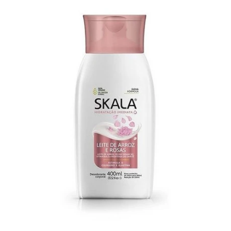 CREMA CORPORAL SKALA HIDRATANTE 400 ML LECHE ARROZ Y ROSAS CREMA CORPORAL SKALA HIDRATANTE 400 ML LECHE ARROZ Y ROSAS