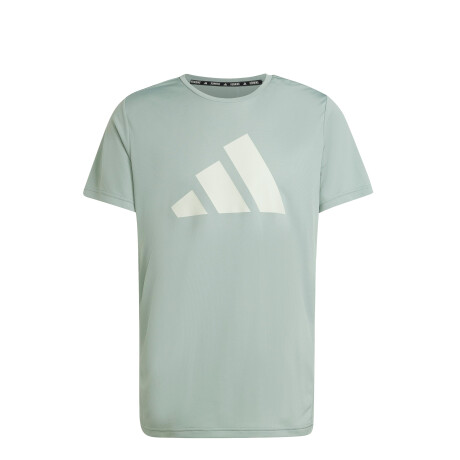 Remera de Hombre Adidas Run It Verde
