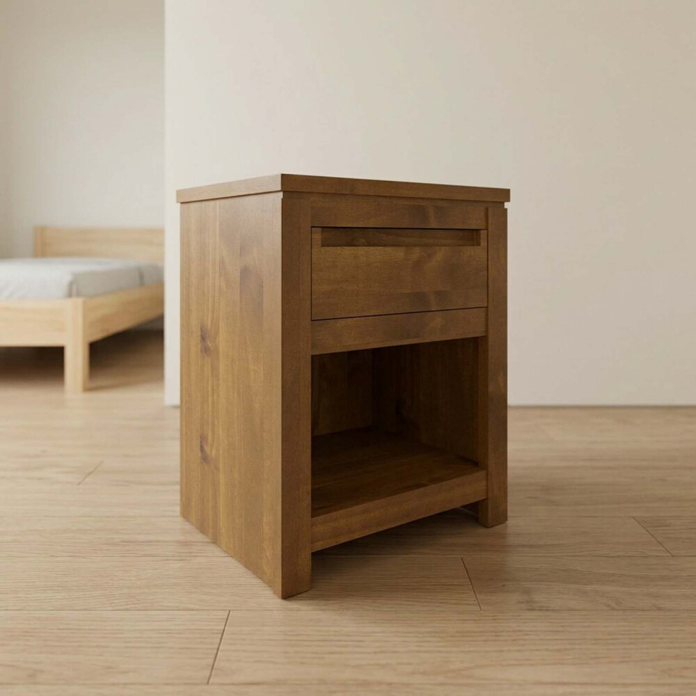 MESA DE LUZ MADERA NATURAL-BEIGE FRESNO