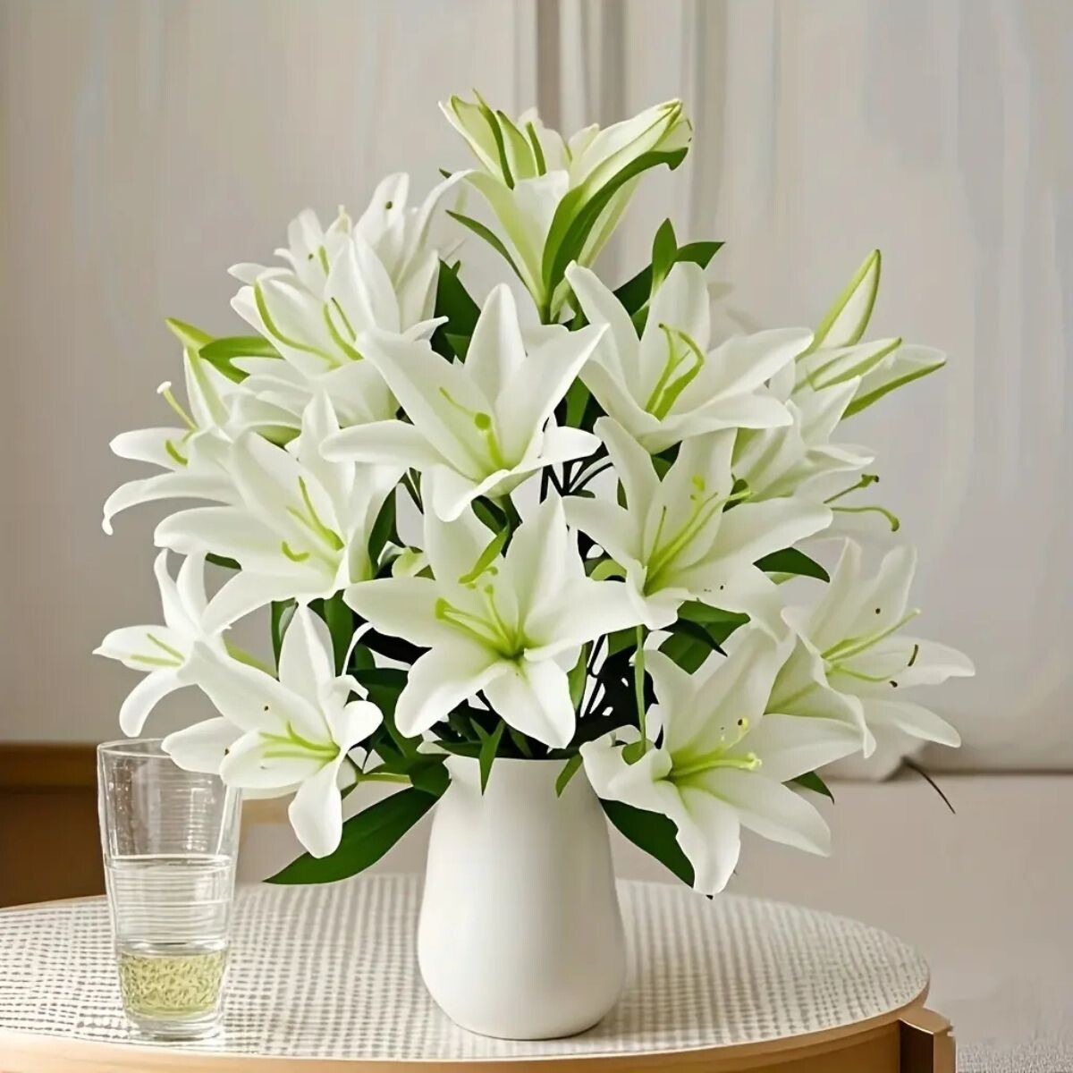 Ramo de Lirios Blancos 