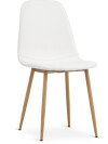 Silla comedor JONSTRUP blanca/roble natural Silla comedor JONSTRUP blanca/roble natural