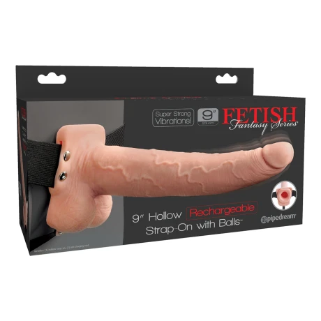 Arnés con DIldo Realístico Vibrador Recargable 23cm Fetish Fantasy Arnés con DIldo Realístico Vibrador Recargable 23cm Fetish Fantasy