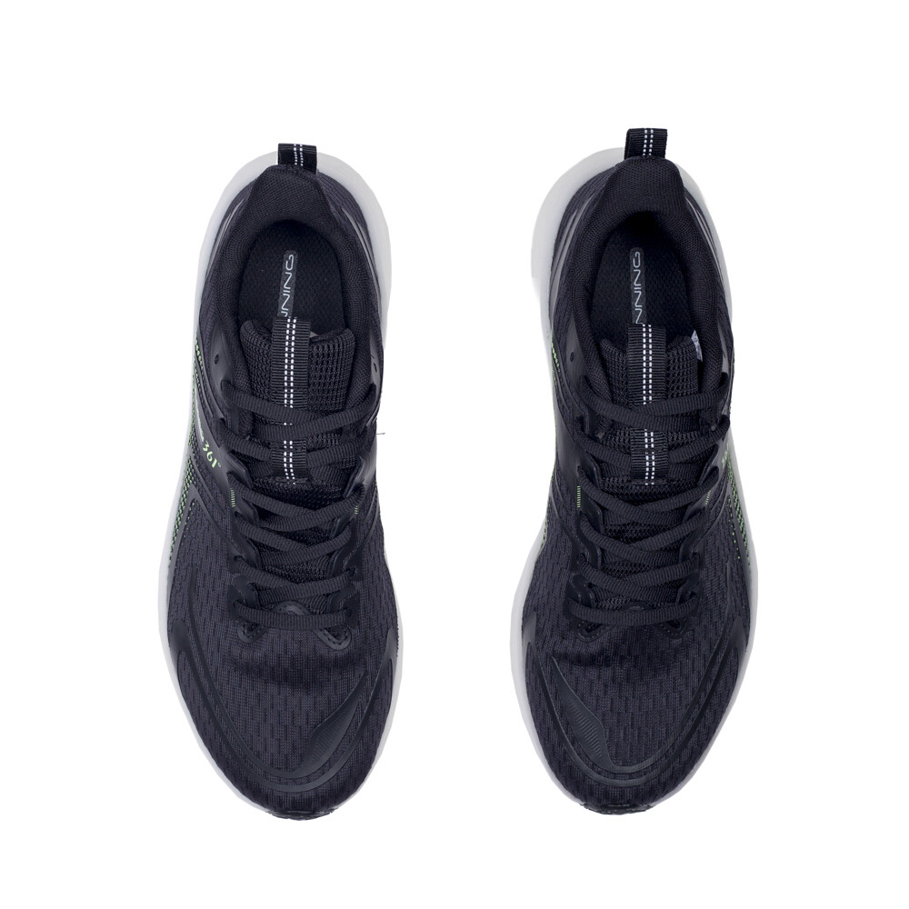 Zapatillas Running M Cushion Shoes Hombre Obsidian Black/lt.green