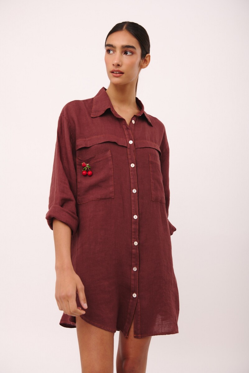 CAMISA MEN MORANGO Chocolate