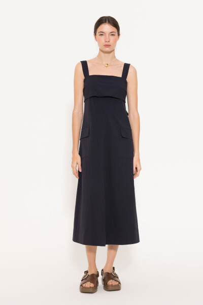 VESTIDO LOTUS Negro