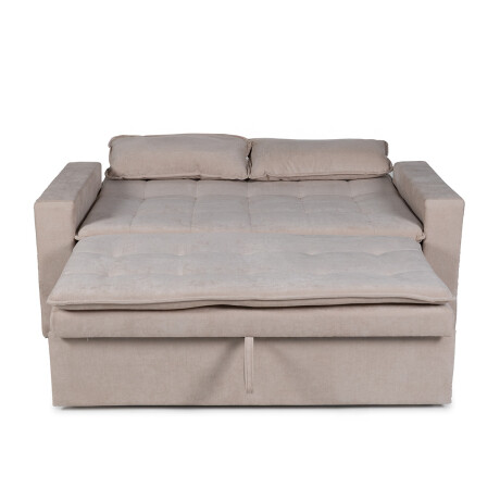 Sofá Cama Londres - Tela Microfibra 3012 (Beige)