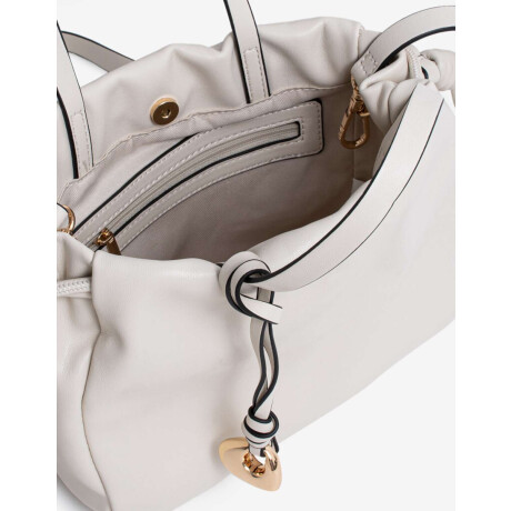 Cartera Formato City Blanco Crudo
