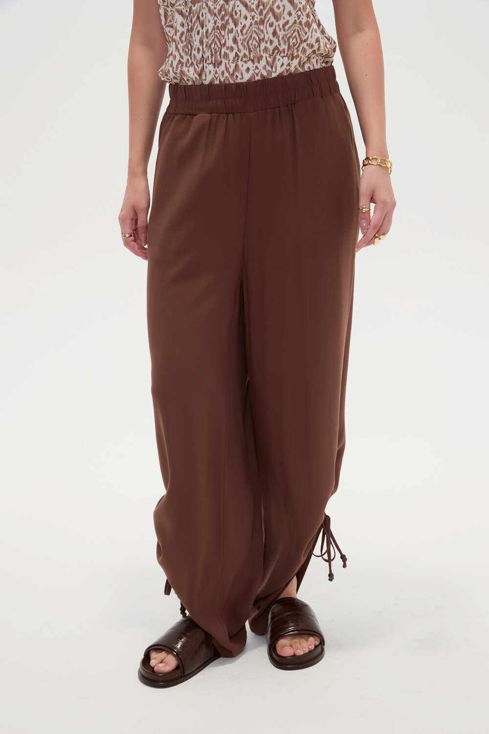 Pantalon Jilow Marron