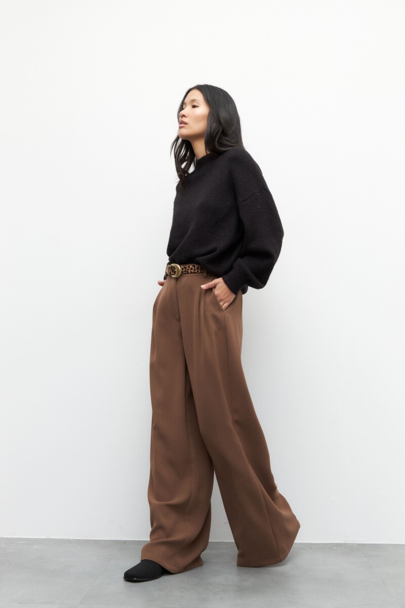 PANTALON POLONE Chocolate