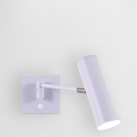 APLIQUE TUBO BRAZO SIMPLE ORIENTABLE C/INTERRUP 1L GU10 BLANCO APLIQUE TUBO BRAZO SIMPLE ORIENTABLE C/INTERRUP 1L GU10 BLANCO