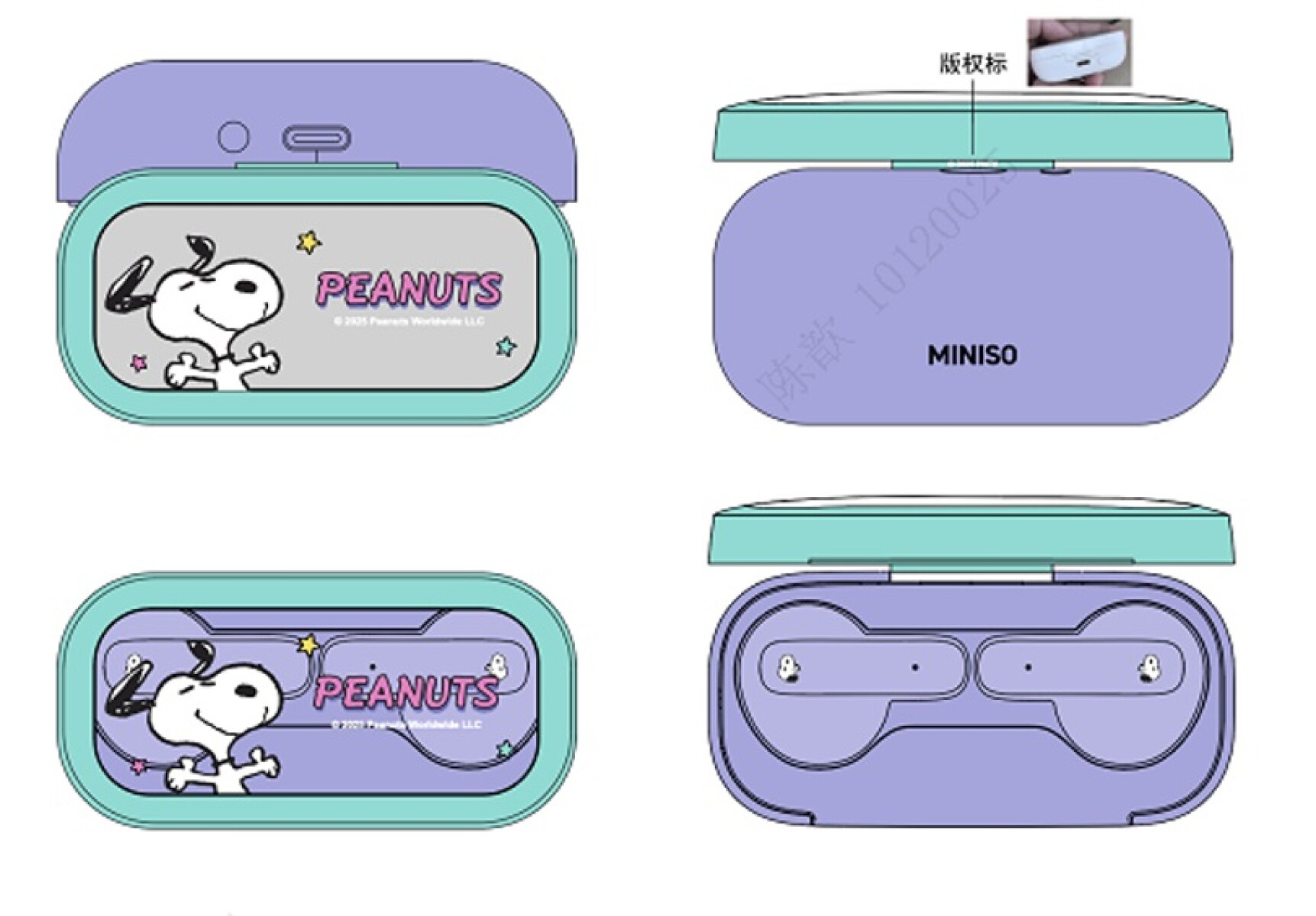 Auriculares TWS Snoopy 