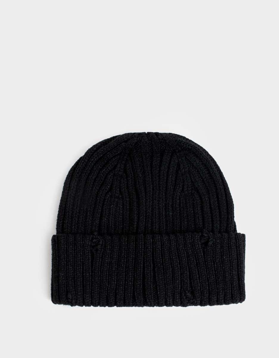 Gorro Tejido Efecto Rotura 