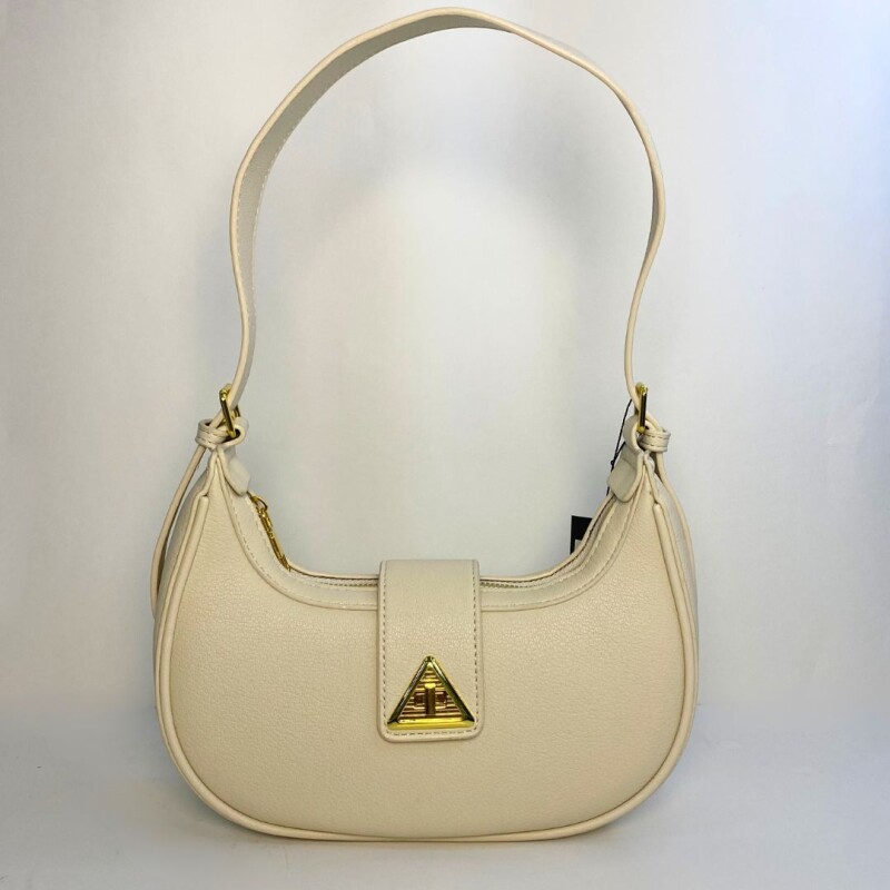 Cartera Cuerina Wanna Beige