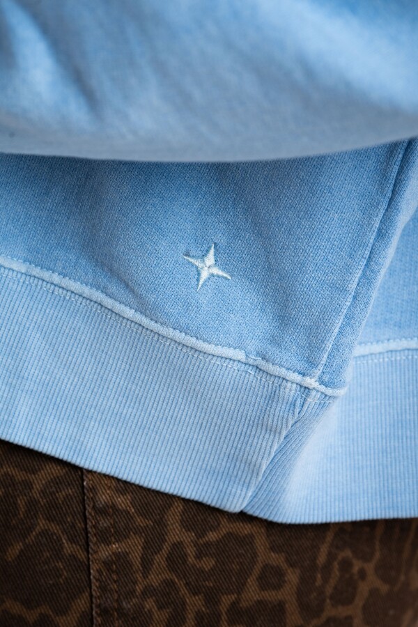 Sweater Algodón Celeste