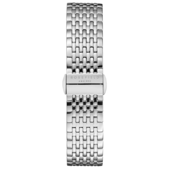 Reloj ROSEFIELD QWSS-Q08 The Boxy Acero Plata 0