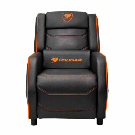Sillón Cougar Ranger S Negro/Naranja