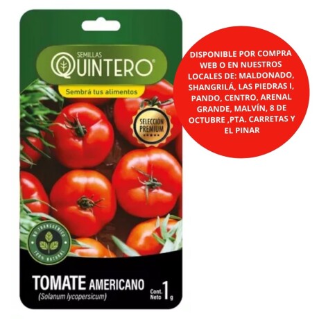Semillas Tomate americano 1g
