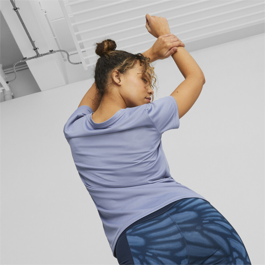 Remera de Mujer Puma Performance Tee Azul Piedra