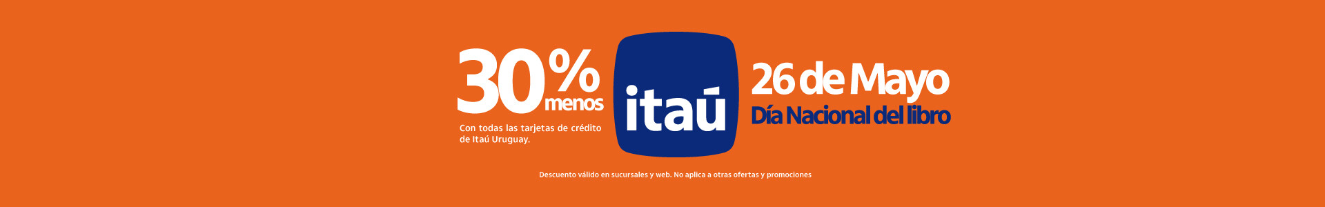 Dia Nacional del Libro 30%