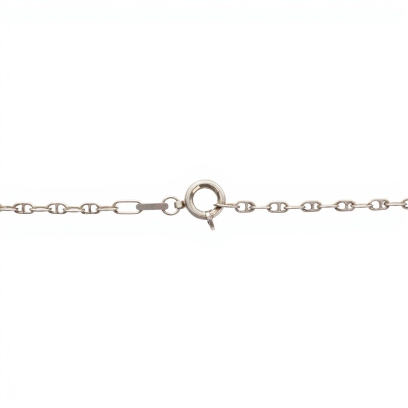Cadena Force con barra-Plata 925-Sin Piedra-CD3122 sinpiedra
