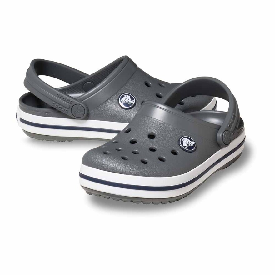 Crocs Crocband Clog T Niños 1 a 5 años Slate Grey/navy
