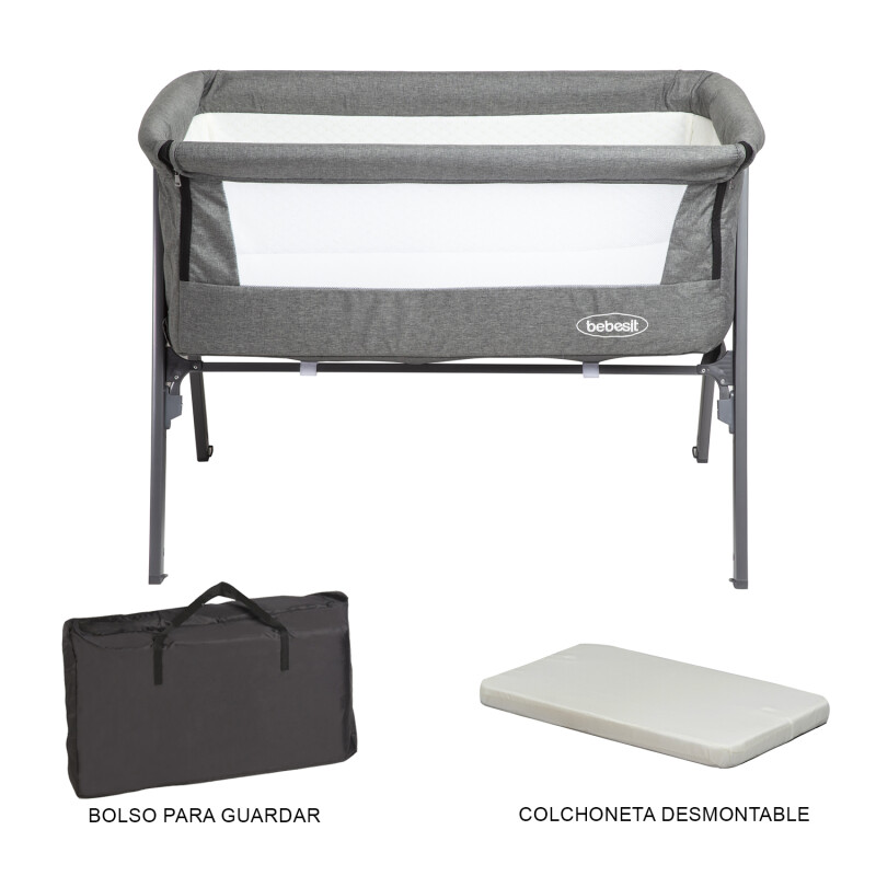 Cuna Colecho Easy Sleep Bebesit - Gris Cuna Colecho Easy Sleep Bebesit - Gris