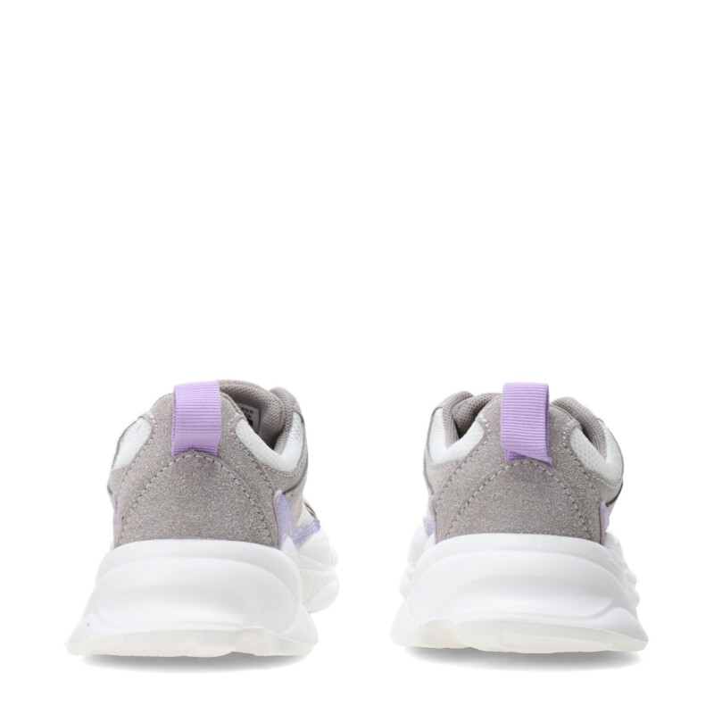 Championes de Niña Umbro Flit Gris - Violeta