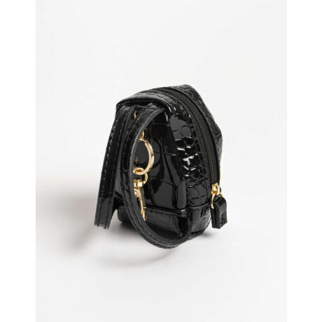 Llavero De Pu En Mochilita Negro