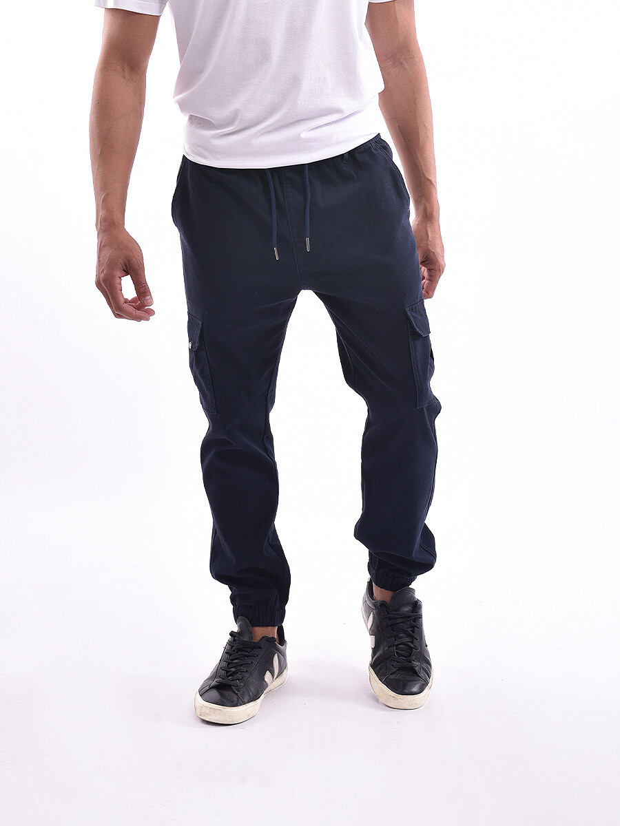 JOGGER CARGO ZOUK - AZUL OSCURO 