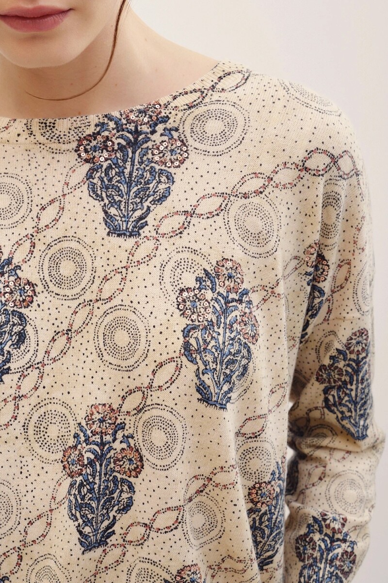 SWEATER AURORA BLUEBELL Crudo