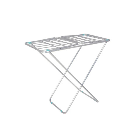 Set Mor Tendedero Extensible Alumini 9.3M Ropa + 12 Palillos Plateado
