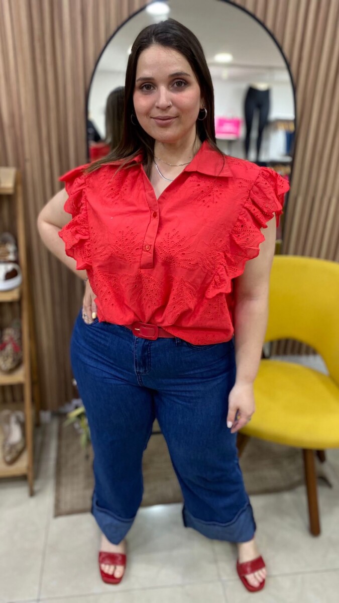 Blusa Nahiara - Roja 