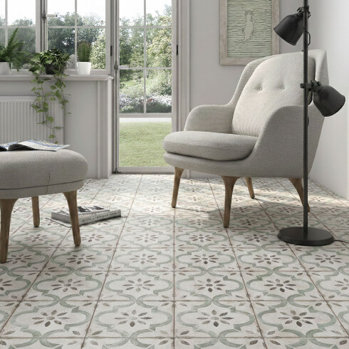 PORCELANATO MUSGO Diseño PRECORTE 45X45 PISO PARED GAMAS DE VERDE