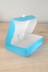 Caja para masas 1/2 kg (22,5x18x6,5 cm) CELESTE