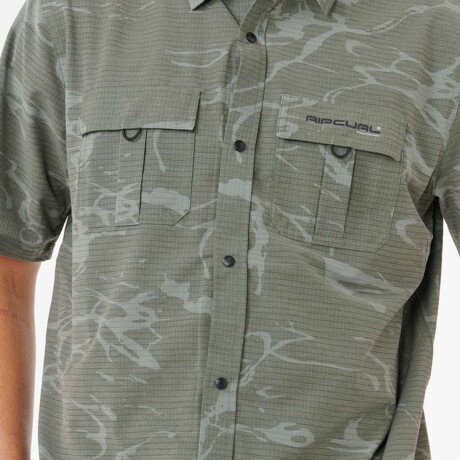 Camisa Rip Curl Search Aerotech 4Way Verde