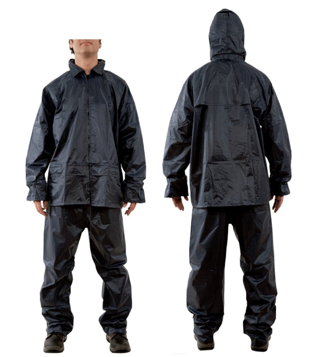 EQUIPO DE LLUVIA NYLON AZUL TALLE M PAULISTA ++ - N/a 