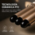 Buclera Rizador Triple Barril Temperatura Regulable Cal Variante Color Dorado