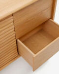 Aparador Lenon 1 puerta y 3 cajones de madera y chapa de roble 105 x 84 cm FSC MIX Credit