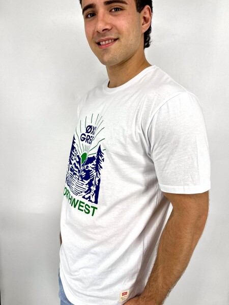 T-SHIRT OXX S007-24 BLANCO