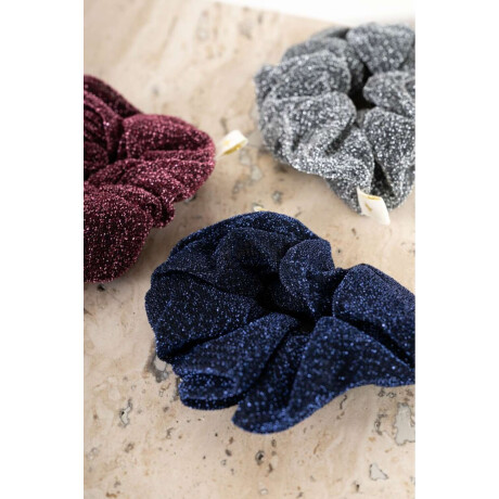 Scrunchie Lurex Marino