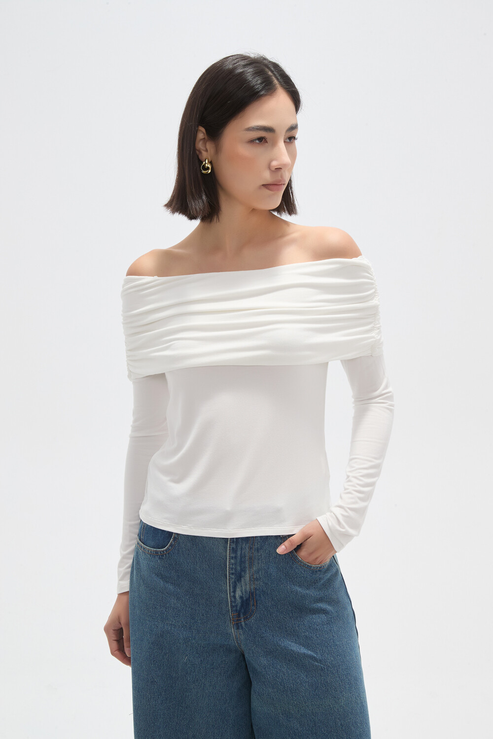 Tops Vorea Marfil / Off White