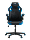 Silla gaming VOJENS polipiel negro/azul Silla gaming VOJENS polipiel negro/azul