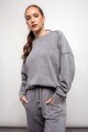 Buzo Cora Gris oscuro