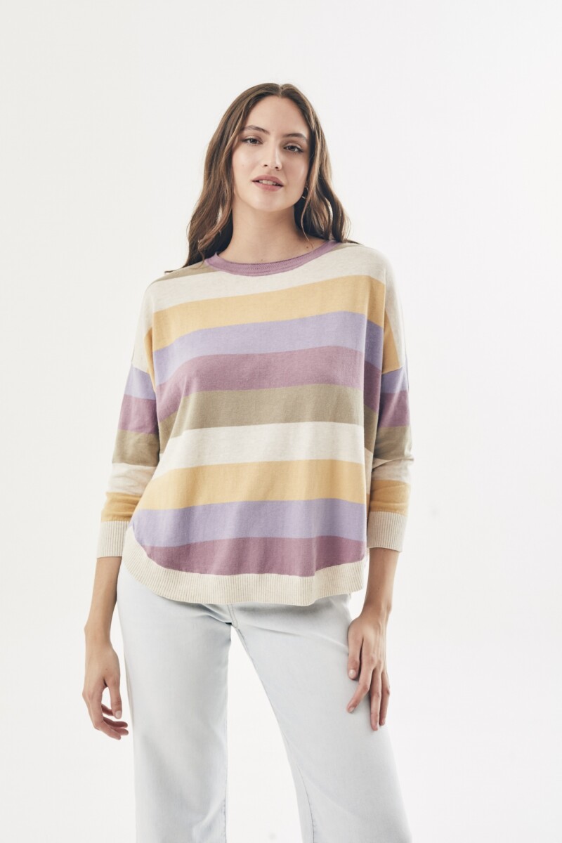 Sweater Rayado - Multi 