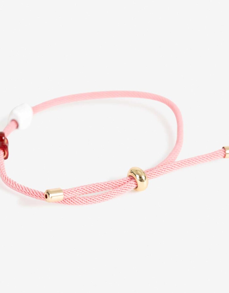 Pulseras Flexibles Metal Pulsera Multicharm Bañado En Oro - Dorado