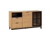 Aparador Bargueño Rack - Madera Maciza - Denise Aparador Bargueño Rack - Madera Maciza - Denise